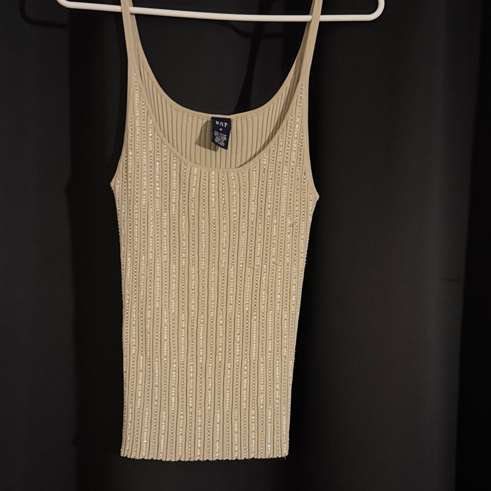 GAP Ribbed Tan Camisole